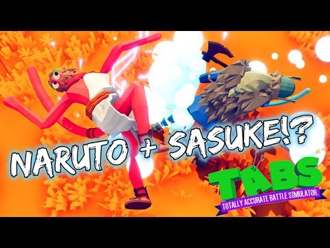 Naruto+Sasuke!? Monkey Zeus 2.0 vs Every Unit / Stop The Evil King Campaign - TABS Original Mods