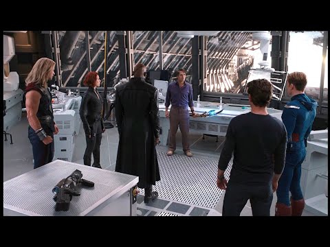 Avengers Angry Argument Scene - The Avengers 2012 movie scene