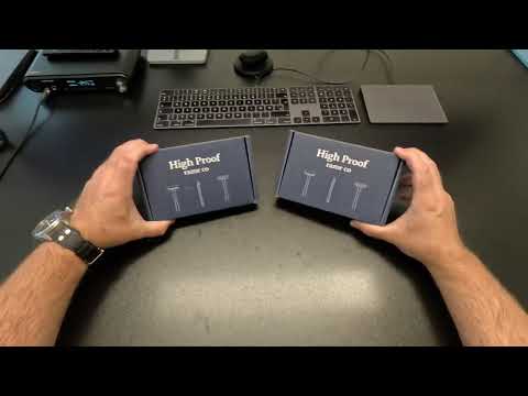 Unboxing the High Proof Razor Silver & Black