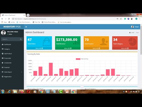 PHP for Beginners to Inventory POS Sales Project - AdminLTE