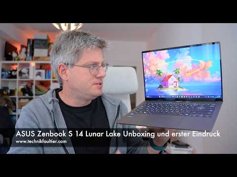 ASUS Zenbook S 14 Lunar Lake Unboxing and First Impressions