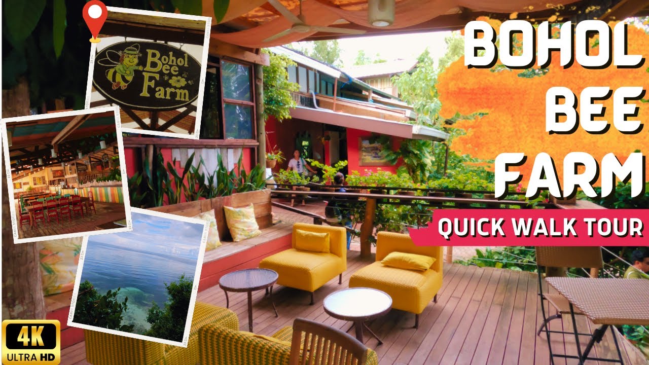 Experience a virtual stroll through Bohol Bee Farm.