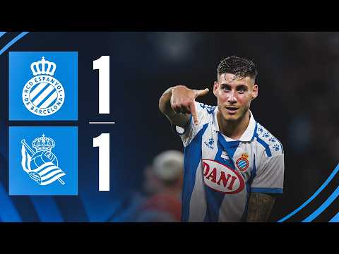RCD Real Club Deportivo Espanyol de Barcelona 1-1 Real Sociedad de Fútbol San Sebastian