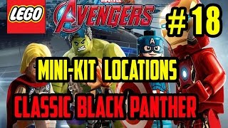 LEGO Marvel Avengers - Classic Black Panther - Mini Kit Locations