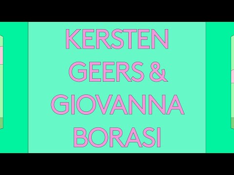 100 Day Studio: Kersten Geers in conversation with Giovanna Borasi
