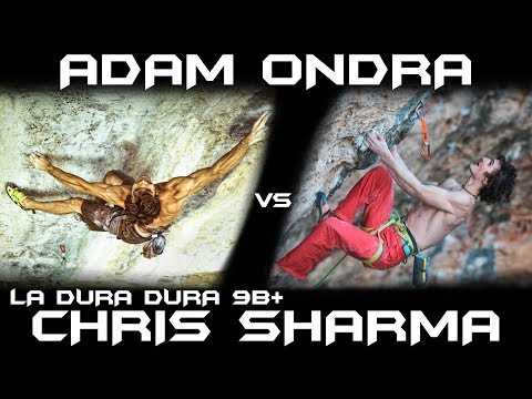 Adam Ondra VS Chris Sharma - La Dura Dura 9b+ | Rock Climbing Comparison