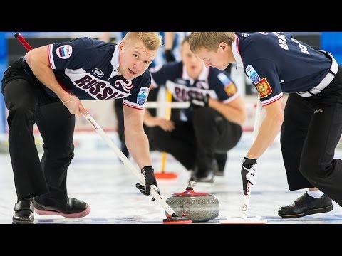 CURLING: SWE-RUS Euro Chps 2013 - Men Draw 6