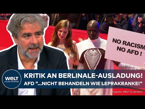 BERLINALE-AUSLADUNG: Yücel - AfD "...nicht behandeln wie Leprakranke!" Kritik von Deniz Yücel!