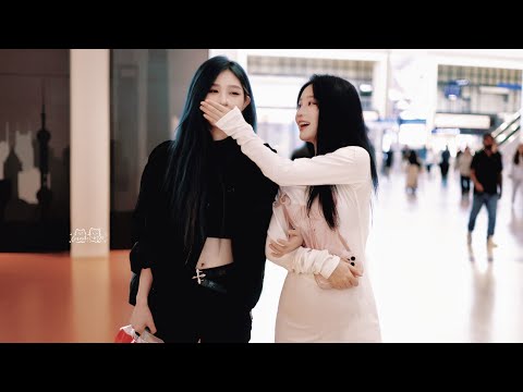 SNH48 Wang Yi & Zhou Shi Yu - SQHY Airport Moments Sweetness Overload | FMV