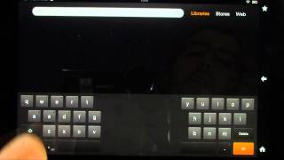 How to Split the Keyboard on the Kindle Fire HD 8 9