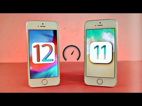 iPhone 5S iOS 12 vs iPhone 5s iOS 11 - Speed Test!