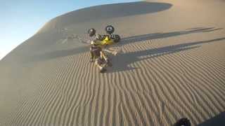 preview picture of video 'ATV Crash Dumont Dunes 6.15.13 with aftermath'