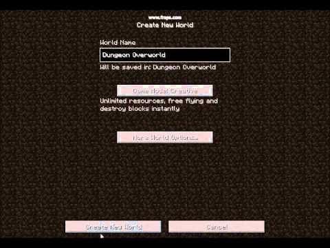 xeeveexx - Minecraft 1.4.6 How to get an overground dungeon