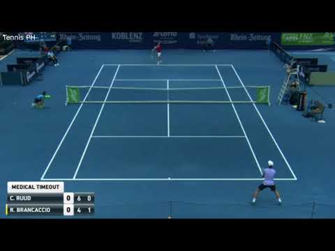 Casper Ruud (NOR) v Raul Brancaccio (ITA) I ATP Challenger Koblenz 2019 R32