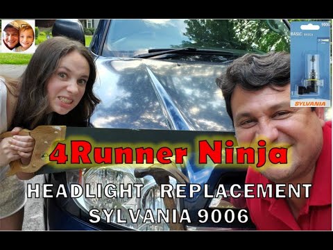 4Runner Headlight Replacement - Sylvania 9006