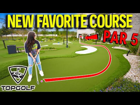 MUST PLAY Topgolf Mini Golf Course! - Top 10 BEST Course!