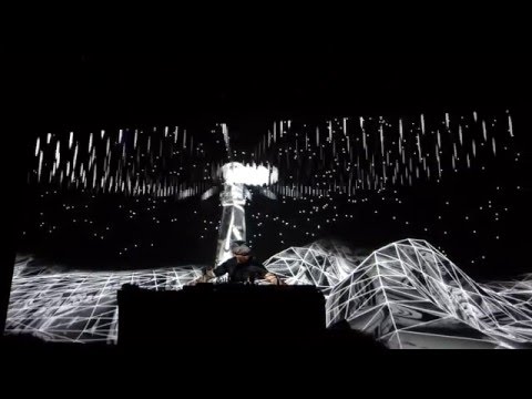 Mika Vainio + Oscar Sol (visuals), full set live Barcelona 29-04-2016, DNIT delicalisten Caixa Forum