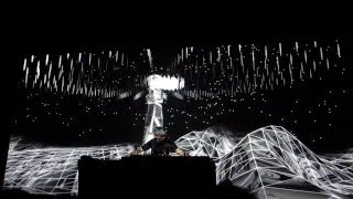 Mika Vainio + Oscar Sol (visuals), full set live Barcelona 29-04-2016, DNIT delicalisten Caixa Forum