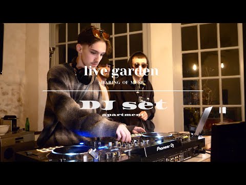 DJ Set Apartment : Live Garden