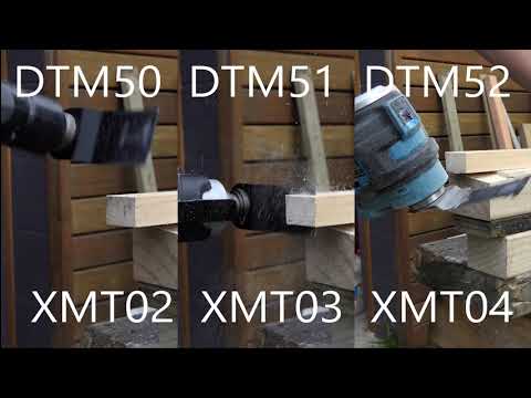 Makita Multitool Comparison QUICK TEST New Makita Starlock Multitool VS The Old 2 Brushed Ones