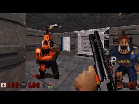 Duke Nukem 3D | Single Player | Map: Banka | Author: Peter Kucera