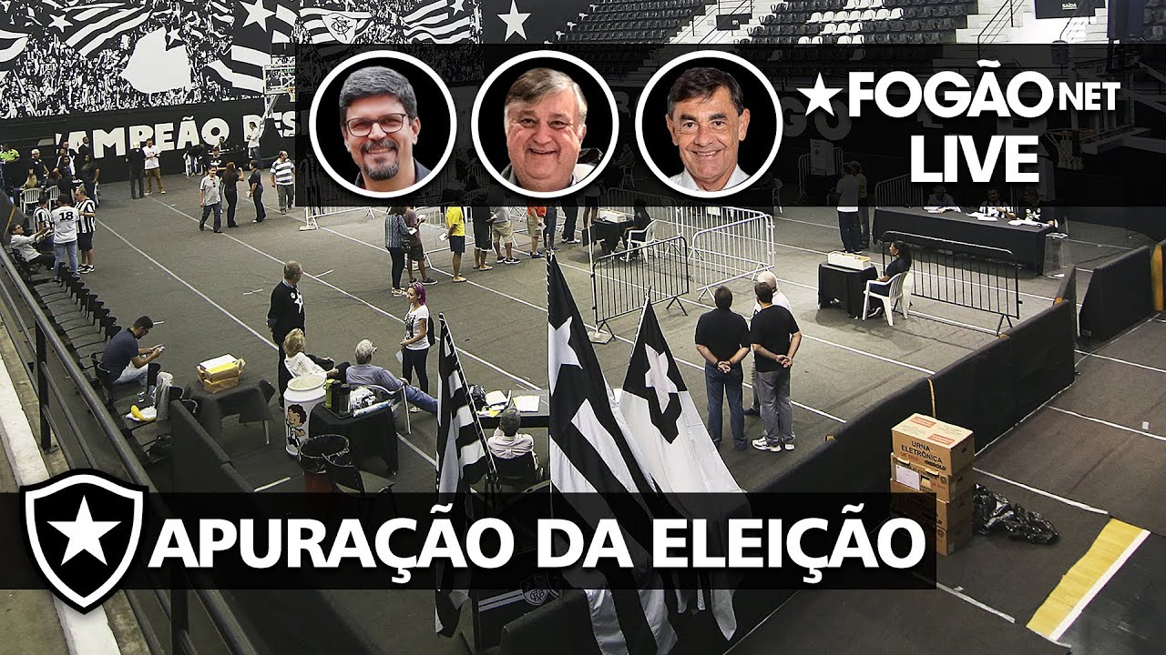 VÍDEO! Veja a apuração de votos para definição do novo presidente do Botafogo