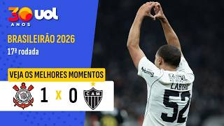 CORINTHIANS 1 X 0 ATLÉTICO-MG | GOLAÇO DE ZAKARIA | VOLTA DE MEMPHIS |MELHORES MOMENTOS| BRASILEIRÃO
