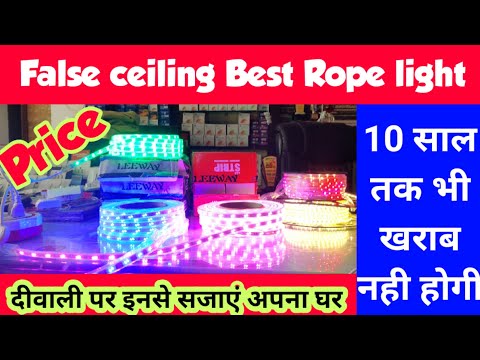 Single & Multi Colours Led Rope Light | False Celling Light