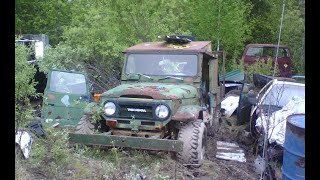 Diesel Landcruiser Resurrection, after 13 years in swamp