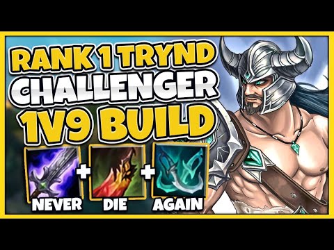 I Invented a NEW Tryndamere Build that can 1v5 CHALLENGER Players (Rank 1 WORLD) - League of Legends