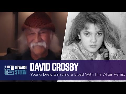 David Crosby Took In 14-Year-Old Drew Barrymore After Her Time in Rehab