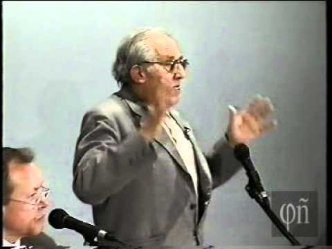 Gustavo Bueno, España, 14 de abril de 1998