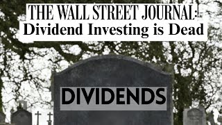 Is Dividend Investing Dying?