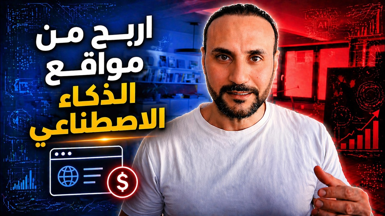 الطريقة الأسهل لربح المال من الإنترنت في 2026 باستخدام مواقع AI