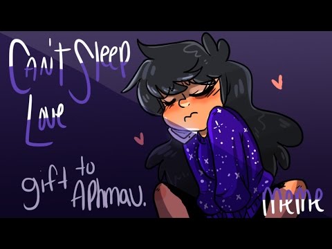 Can't sleep love MEME  gift for Aphmau