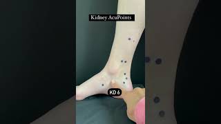 Kidney Meridian Acupuncture Points #acupuncture