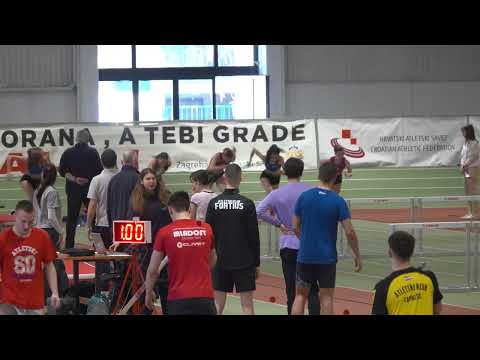 60m prepone [Ž], KVALIFIKACIJE, 2 skupine - Dvoransko PH za seniore i seniorke 2026