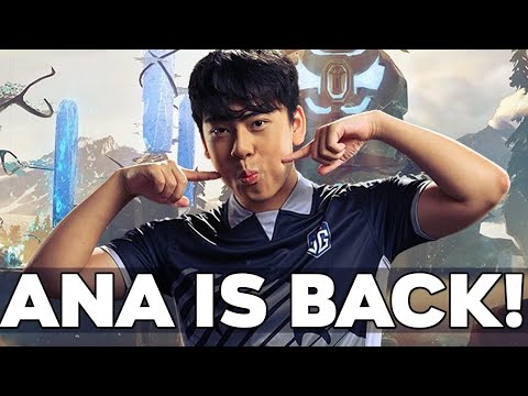 ANA GOD BEST CARRY IN DOTA 2 HISTORY IS BACK !!