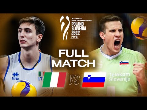Italy 🇮🇹 vs. Slovenia 🇸🇮 - Semi Final | Men's World Championships 2022 - Full Match | Volleyball
