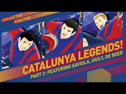 Character Analysis Saviola, Giuly & de Boer - Captain Tsubasa Dream Team [Catalunya Part 2]