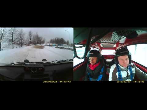 KJS WINTER RALLY 2013 Fiat Cinquecento Abarth