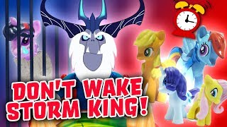Don&#39;t Wake Daddy Storm King My Little Pony Game w/ Twilight Sparkle, Rainbow Dash &amp; Fluttershy!