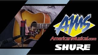 Video thumbnail for Shure KSM313/NE Demo - American Musical Supply by American Musical Supply