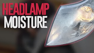 Condensation in Headlight - Causes & How to Fix?