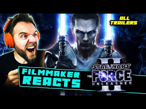Filmmaker Reacts to Star Wars: The Force Unleashed I & II All Trailers! | The Star Wars I want!!