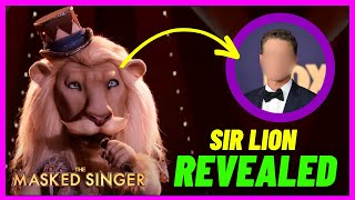 Sir Lion Revealed and TV Host - Masked Singer Season 11