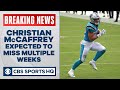 McCaffrey expected to miss multiple weeks with ankle injury suffered in loss to Bucs | CBS Sports HQ