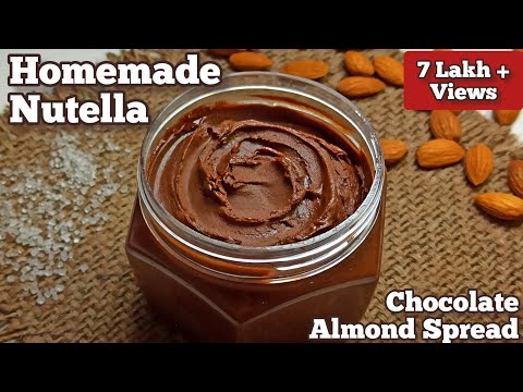 Irresistible Homemade Nutella Recipe (No Hazelnuts!) | Almond Chocolate Spread