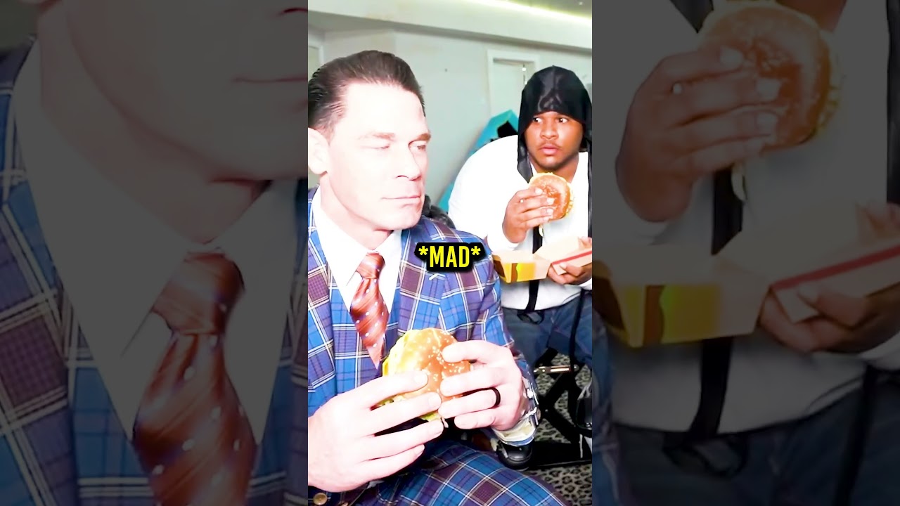 Kai Cenat Tries Chicken Big Mac With John Cena & Fanum! 😂🍔