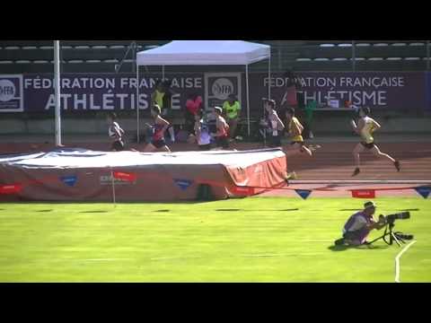 Championnat de France Valence - 1500 m  Série 2 cadet